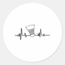 Search for badminton stickers Birdie