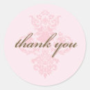 Search for damask thank you stickers Script