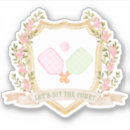 Search for green team stickers Pink