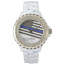 Search for police watches Thin blue line flag