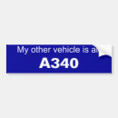 Search for airline bumper stickers Aeroplane