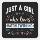 Search for baton stickers Girl