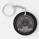 Search for illuminati rounded key rings Secret society