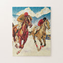 Search for horse racing puzzles Vintage