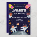 Search for cosmic birthday invitations Kids space party