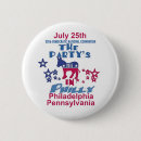 Search for democratic convention badges President