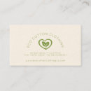 Search for green leaf logo business cards Sustainable