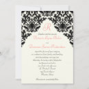 Search for ivory coral wedding invitations Cream