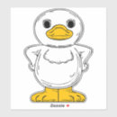 Search for cute white duck stickers Funny