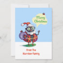 Search for insect christmas cards Kawaii