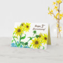 Search for happy third anniversary cards Sunflowers