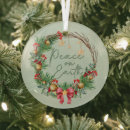 Search for earth christmas tree decorations Wreath