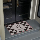 Search for chess doormats Chequered