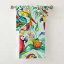 Search for parrot bath towels Flowers