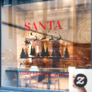 Search for winter business window decals Reindeer