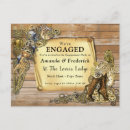Search for gothic engagement party invitations Victorian