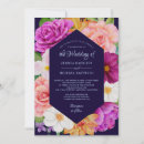 Search for deep pink rose invitations Watercolor