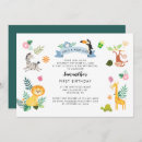 Search for exotic birthday invitations Safari