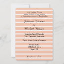Search for stripe wedding invitations Chic