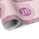 Search for rose gold glitter wrapping paper Glam