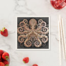 Search for octopus napkins Gold