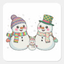 Search for cartoon family stickers Winter