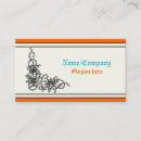 Search for vine business cards Flowers