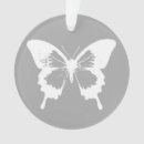 Search for silver butterfly christmas tree decorations Grey