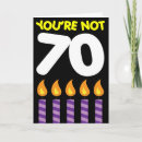Search for funny 70th birthday cards Turning 70