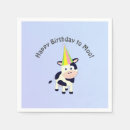 Search for funny cow napkins Cow birthday party