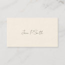 Search for old business cards Simple