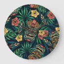 Search for tiki clocks Aloha