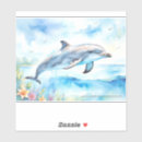 Search for dolphins jumping stickers Nature