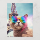 Search for paris and cats postcards Unique