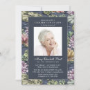 Search for lily funeral invitations In loving memory