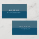 Search for two tone business cards Professional