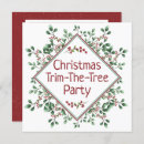 Search for tree decorating christmas invitations Trim the tree