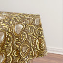 Search for baroque tablecloths Gold