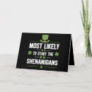 Search for shamrock thank you cards 2025