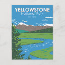 Search for yellowstone national park postcards River