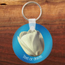 Search for white tulips key rings Flower