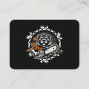 Search for chainsaw business cards Beaver