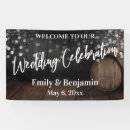 Search for rustic wedding banners Typography