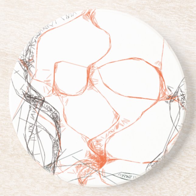 00010 abstract art coaster (Front)