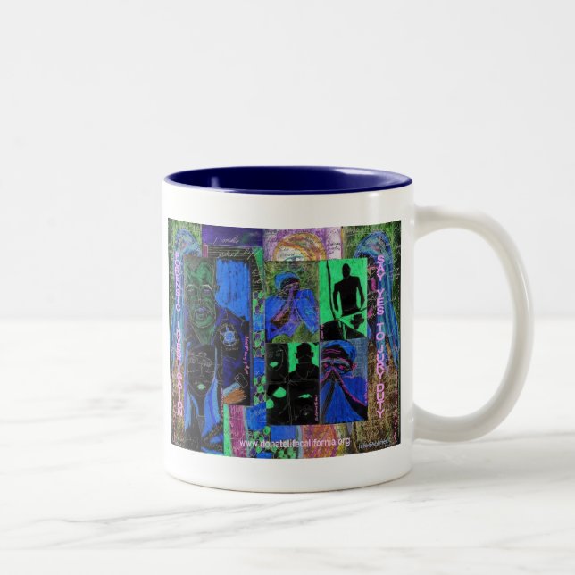 003 SAY YES TO JURY DUTY MUG (Right)
