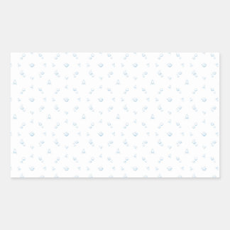 006 space rectangular sticker