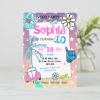 006 Teenager girl's party vsco trend themed