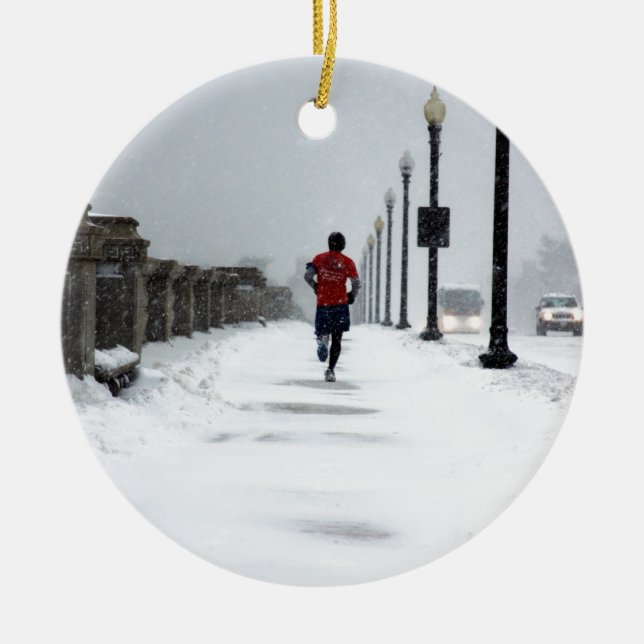0070 DEDICATION.JPG CERAMIC TREE DECORATION (Front)