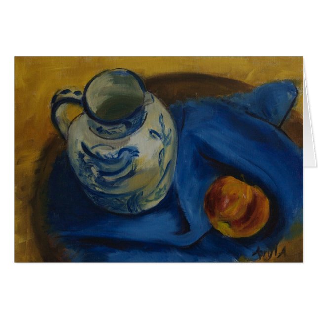 0072-Still Life with Jug & Apple (Front Horizontal)
