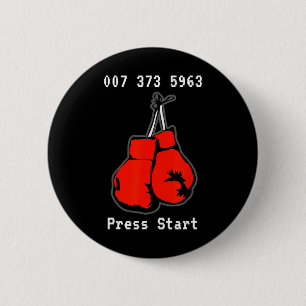 007 373 5963 The Dream Fight Video Game Code Boxin 6 Cm Round Badge
